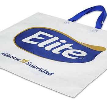 Bolsa sin fuelle inferior y manija de friselina